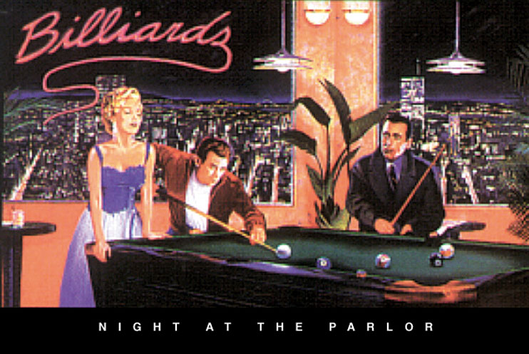 NIGHT AT THE PARLOR POSTER